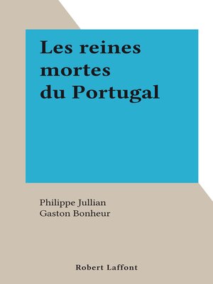 cover image of Les reines mortes du Portugal